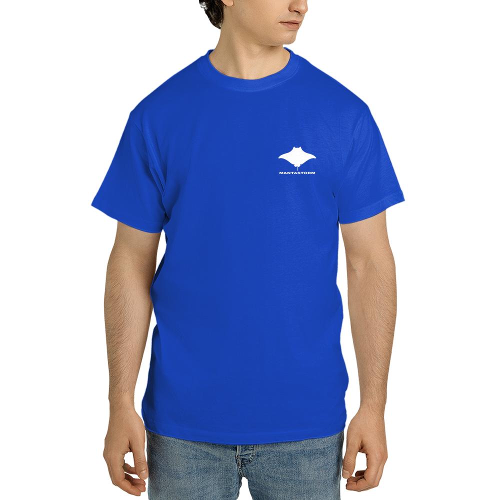MANTASTORM Royal Blue T-Shirt (Made in US)