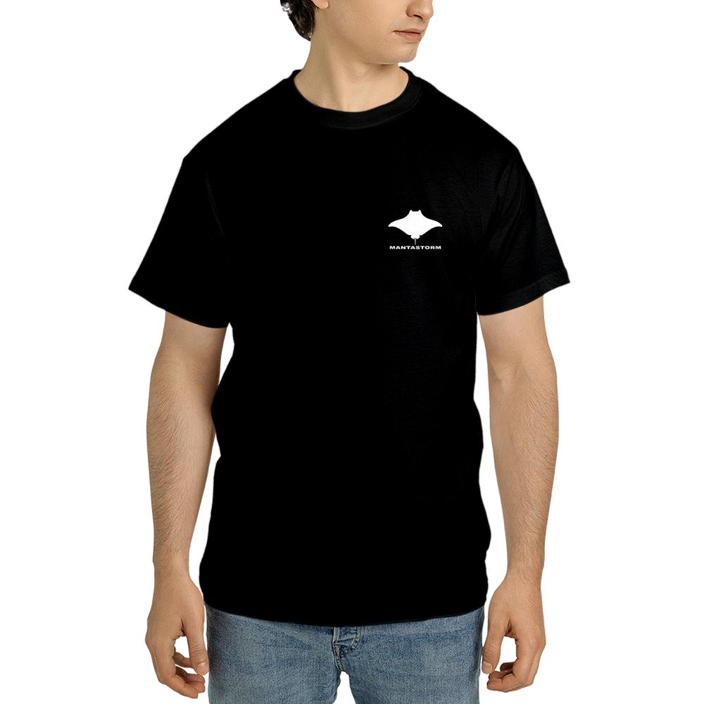 MANTASTORM Black T-Shirt (Made in US)