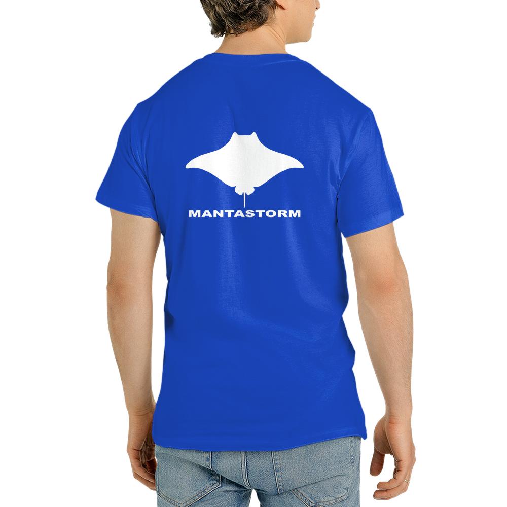 MANTASTORM Royal Blue T-Shirt (Made in US)