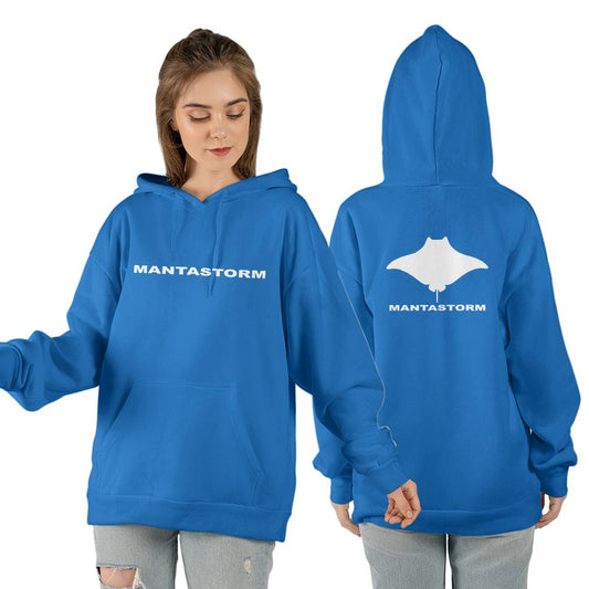 MANTASTORM Classic Blue Unisex Hoodie (Made In US)