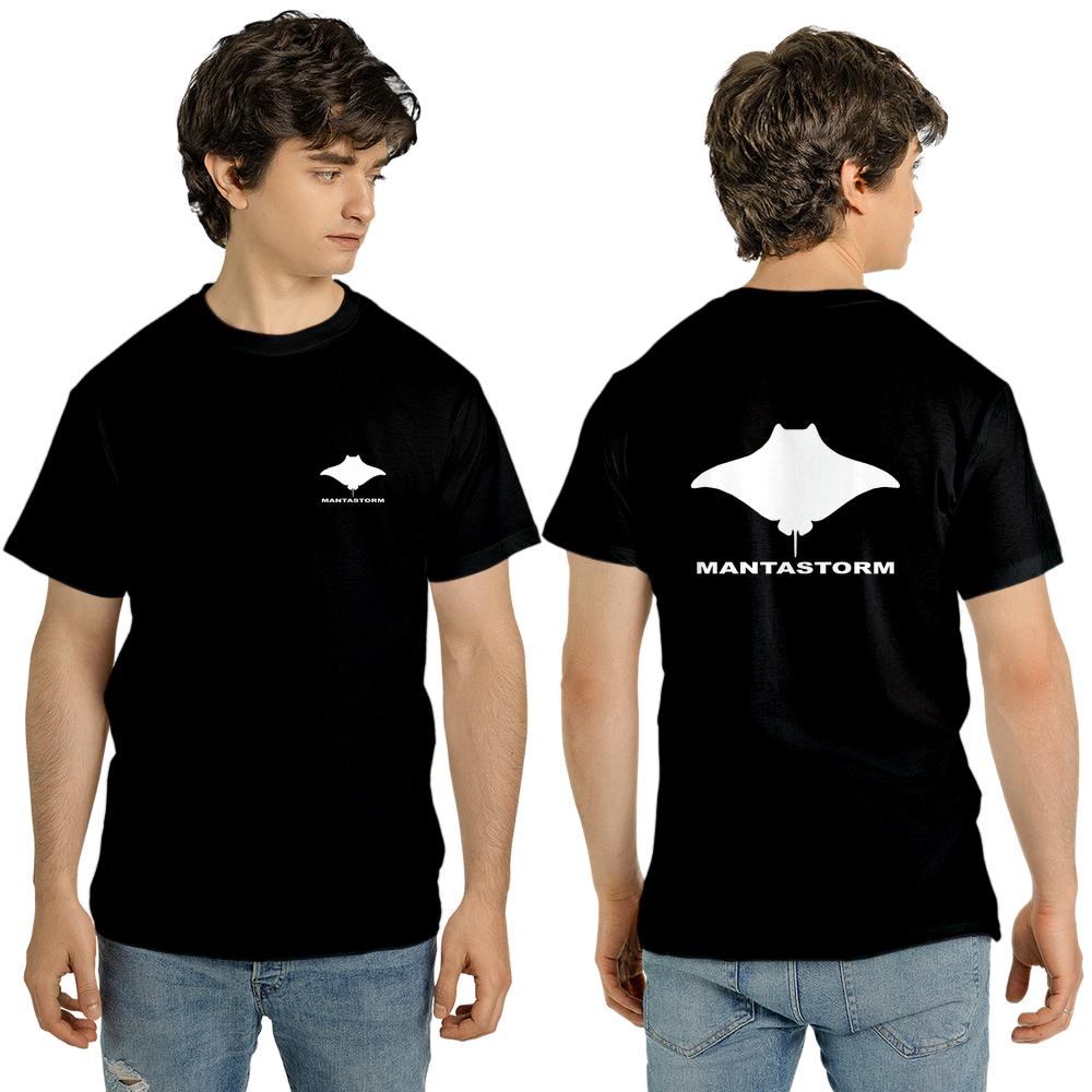 MANTASTORM Black T-Shirt (Made in US)