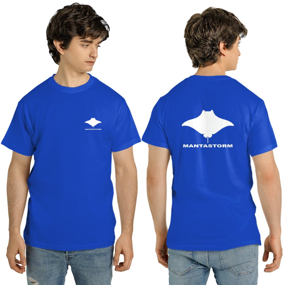 MANTASTORM Royal Blue T-Shirt (Made in US)